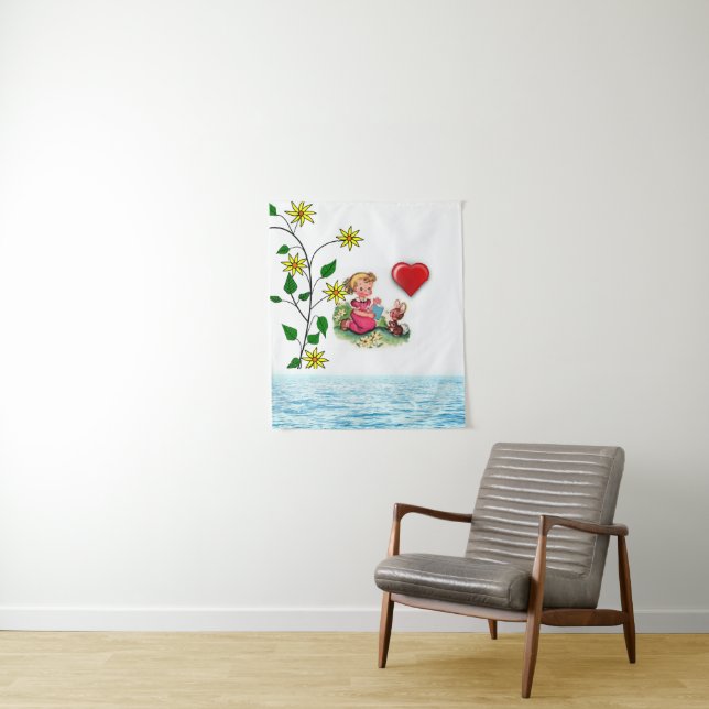 Tapiz El día de San Valentín Tapestries (In situ)