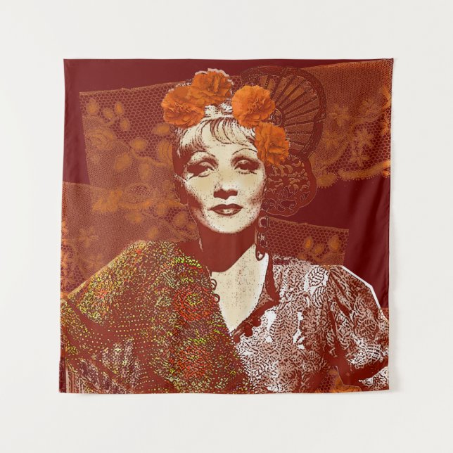 Tapiz El diablo es una mujer (Anverso)