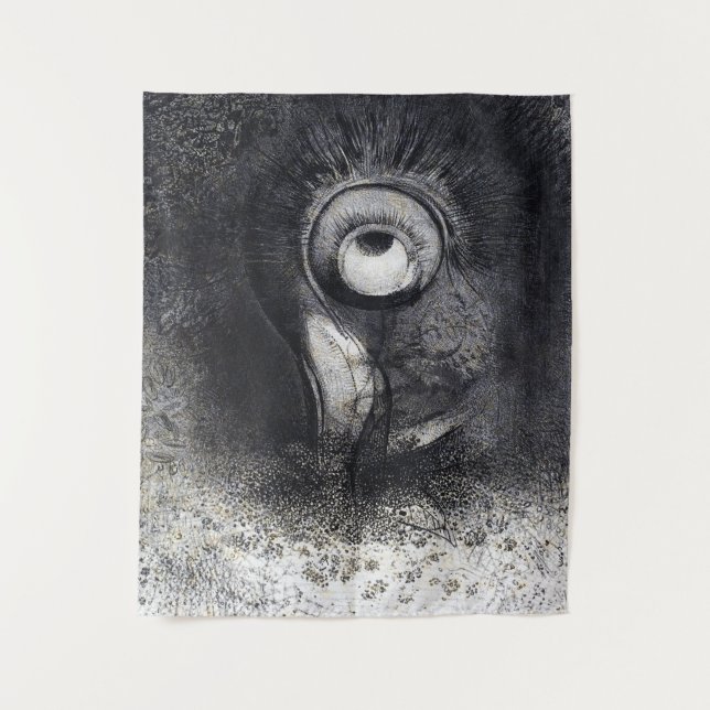 Tapiz El dibujo Los Orígenes de Odilon Redon (Anverso)