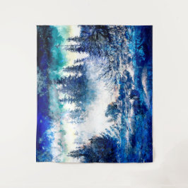 Tapiz El Encantador Bosque de Invierno