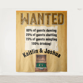 Tapiz El encanto rústico del Boda occidental 🤠 el país