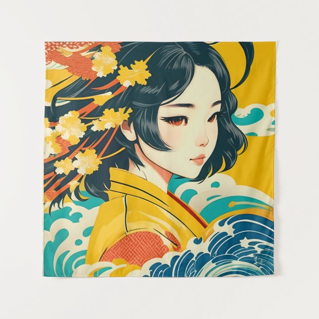 Tapiz El espíritu de Vietnam (Anverso)