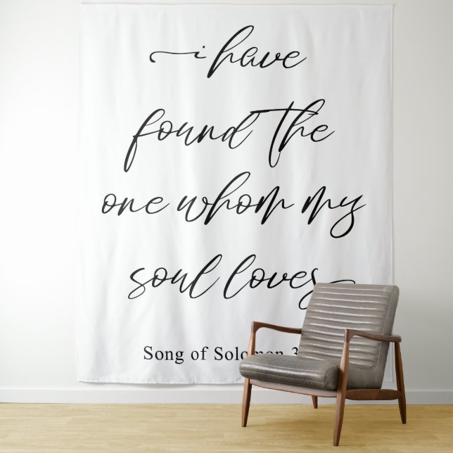 Tapiz El Fondo De Foto boda Encontré Uno (In situ)