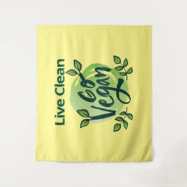 Tapiz El futuro es el diseño vegano