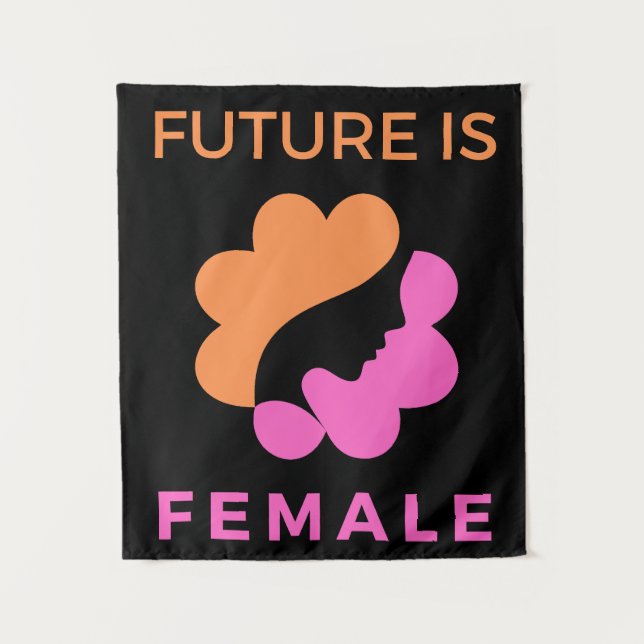 Tapiz El futuro es feminista (Anverso)