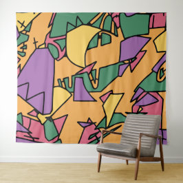 Tapiz El garabato festivo