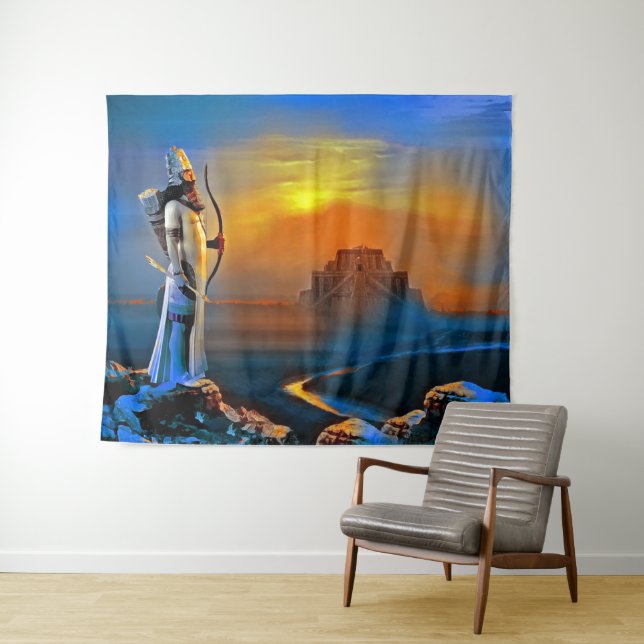 Tapiz El guerrero (In situ (horizontal))