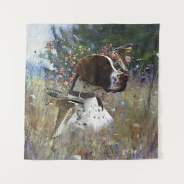 Tapiz El hermoso puntero en el campo