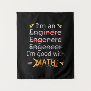 Tapiz El Ingeniero Es Bueno Con Las Matemáticas