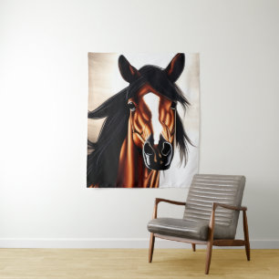 Tapiz El Majestuoso Mustang - El Espíritu De Libertad