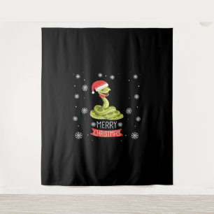 Tapiz El mejor día de los Navidades con mi serpiente, lo
