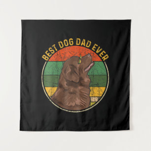 Tapiz El mejor padre del perro de Nueva Zelanda
