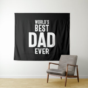 Tapiz El mejor papá del mundo de los hombres