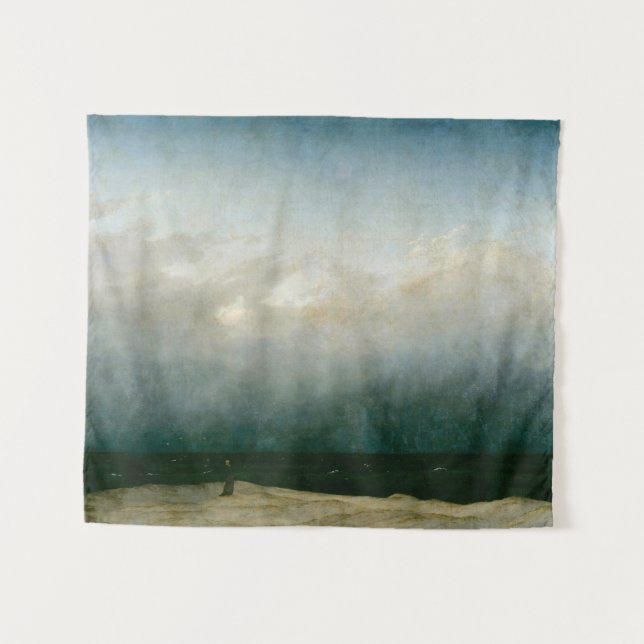 Tapiz El monje junto al mar, de Caspar David Friedrich (Anverso (horizontal))