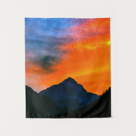 Tapiz El mundo de la fantasía en las montañas