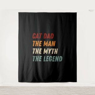 Tapiz El Padre Del Gato El Hombre El Mito La Leyenda