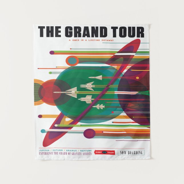 Tapiz El pequeño Grand Tour (Anverso)