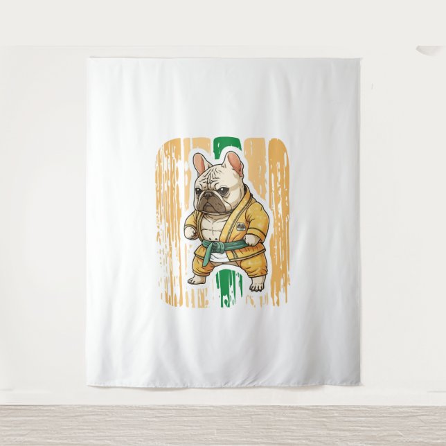 Tapiz El perro conoce a Karate (Anverso)