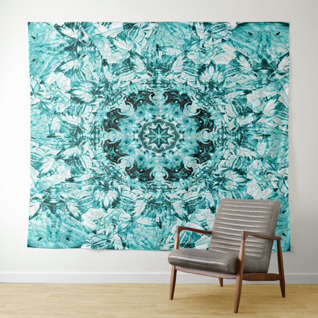 Tapiz El placer de la sirena...... (In situ (horizontal))