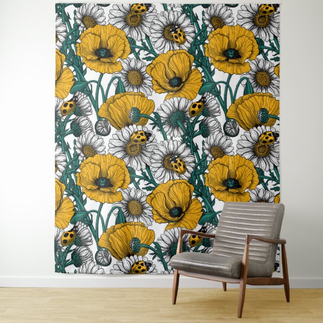 Tapiz El prado en amarillo (In situ)