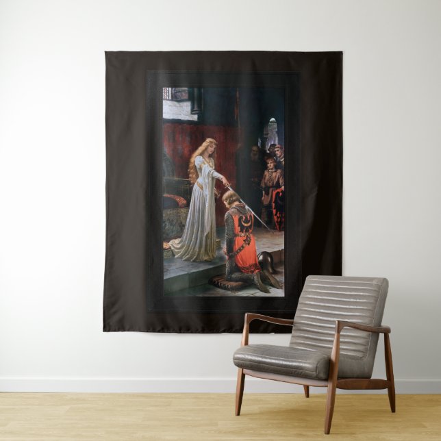 Tapiz El premio de Edmund Blair Leighton (In situ)