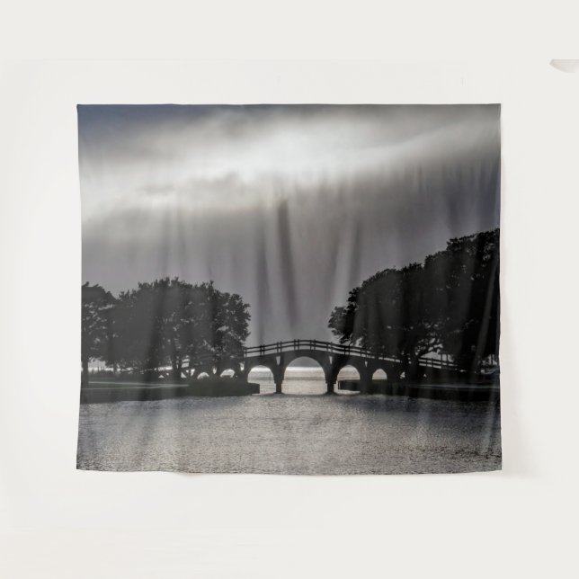 Tapiz El puente Whalehead (Anverso (horizontal))