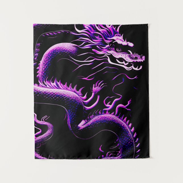 Tapiz El púrpura dragón (Anverso)