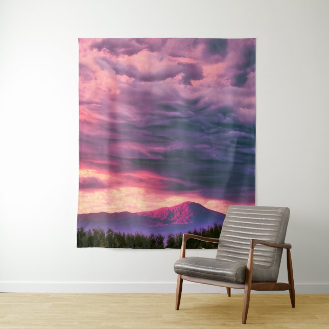 Tapiz El regalo de un Rosa nocturno (In situ)