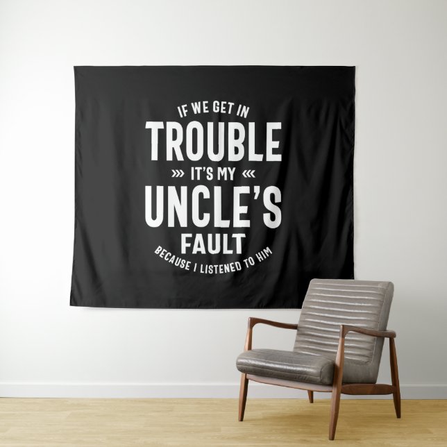 Tapiz El regalo del padre de mi tío (In situ (horizontal))