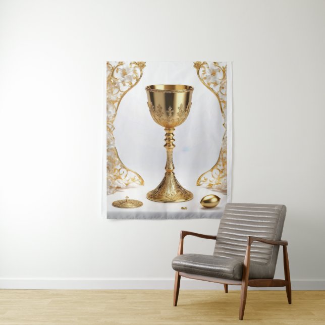 Tapiz El Santo Grial Católico (In situ)