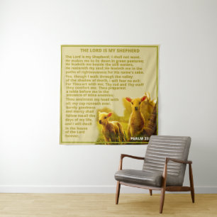 Tapiz El Señor es mi Pastor