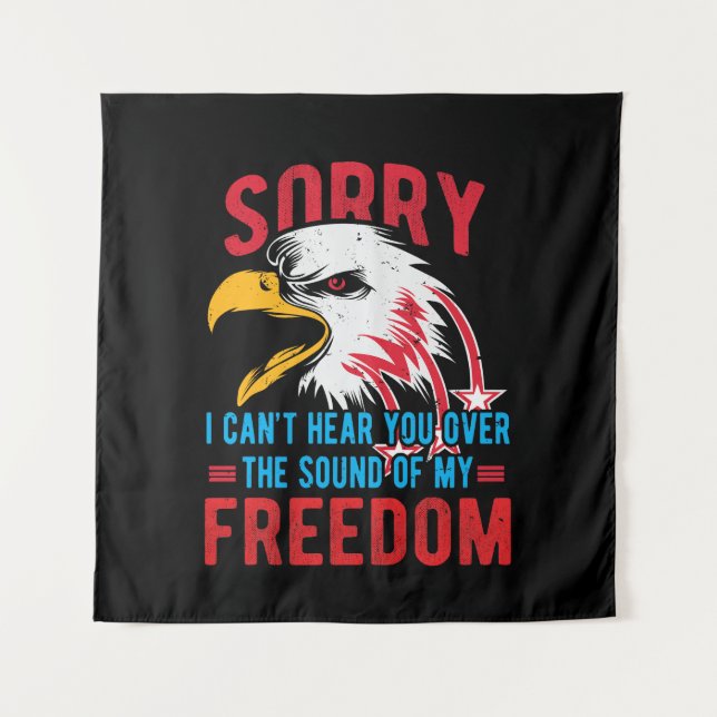 Tapiz El sonido de mi libertad (Anverso)