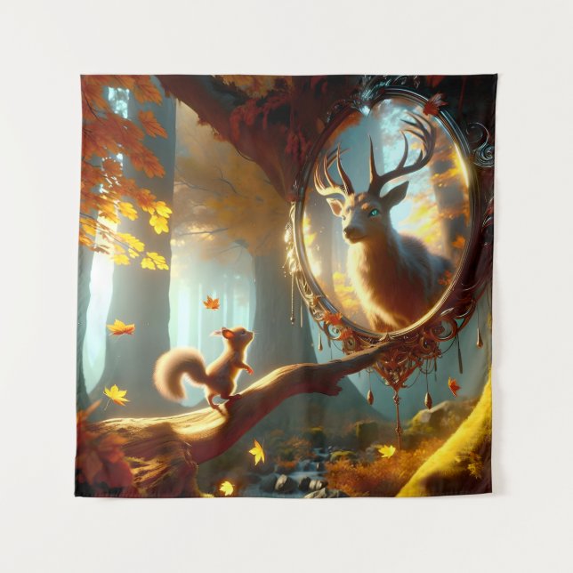 Tapiz El sueño de una ardilla (Anverso)