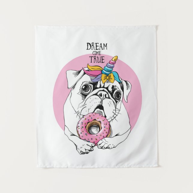 Tapiz El sueño viene verdad (Anverso)