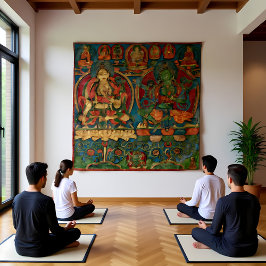 Tapiz El Tara Blanco y el Tara Verde