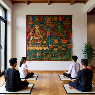 Tapiz El Tara Blanco y el Tara Verde