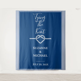 Tapiz El telón de fondo de la foto azul de la Marina Náu