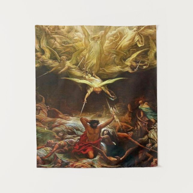 Tapiz El Triunfo Del Cristianismo Por Gustave Dore (Anverso)