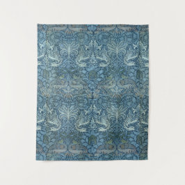 Tapiz El Viejo William Morris Peacock y Dragon