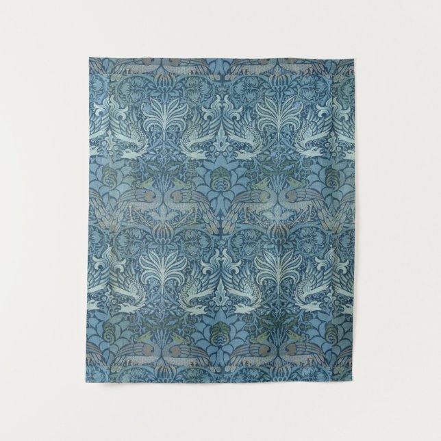 Tapiz El Viejo William Morris Peacock y Dragon (Anverso)