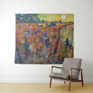 Tapiz El Viñedo Rojo   Vincent van Gogh  