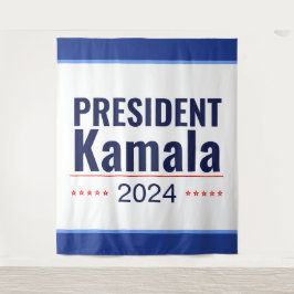 Tapiz Elección del presidente Kamala 2024