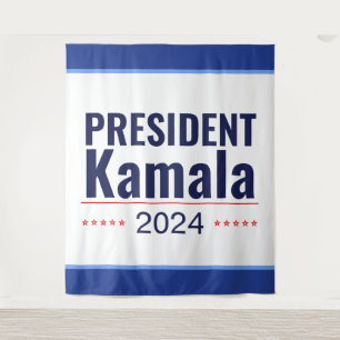 Tapiz Elección del presidente Kamala 2024