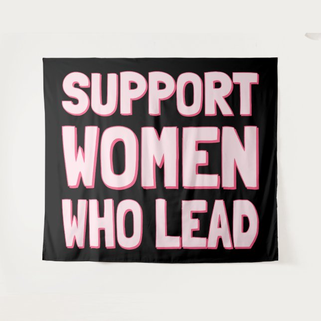 Tapiz Elecciones feministas - Apoyar a las mujeres que l (Anverso (horizontal))