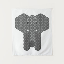 Tapiz Elefante sagrado de la vida.