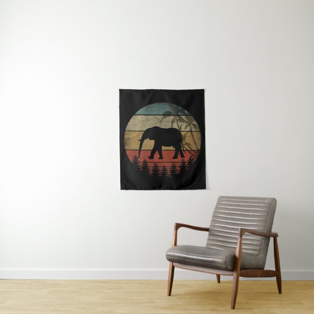 TAPIZ ELEFANTE VINTAGE (In situ)