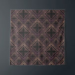 Tapiz Elegancia Art Deco Black-Gold<br><div class="desc">Decoración sin inconfundibles de estilo art déco. Baldosas negras y doradas. 3 quinquies efecto de las baldosas cerámicas. Lujo en los años 20 con lujo Art Deco. Las Baldosas Doradas Brillan. Art Deco Luxe: La Delicia De Las Baldosas De Oro. Abraza las puertas de los años 20, nouveau, patrón, veinte,...</div>