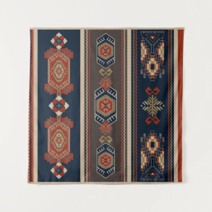 Tapiz Elegancia étnica: Geométrica ornamental