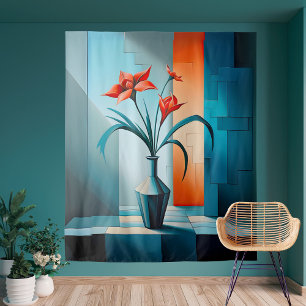 Tapiz Elegancia floral moderna