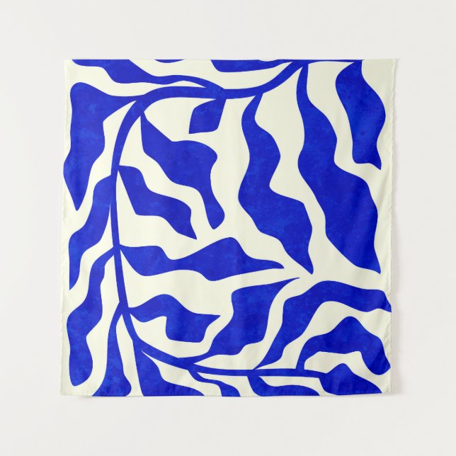 Tapiz Elegancia índigo (Anverso)